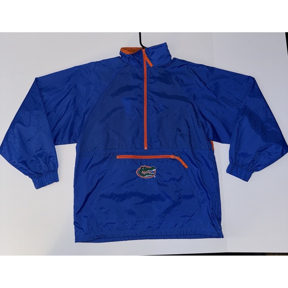 Men's Small Reebok‎ Florida Gators Heisman Collection Rain Jacket Blue NCAA